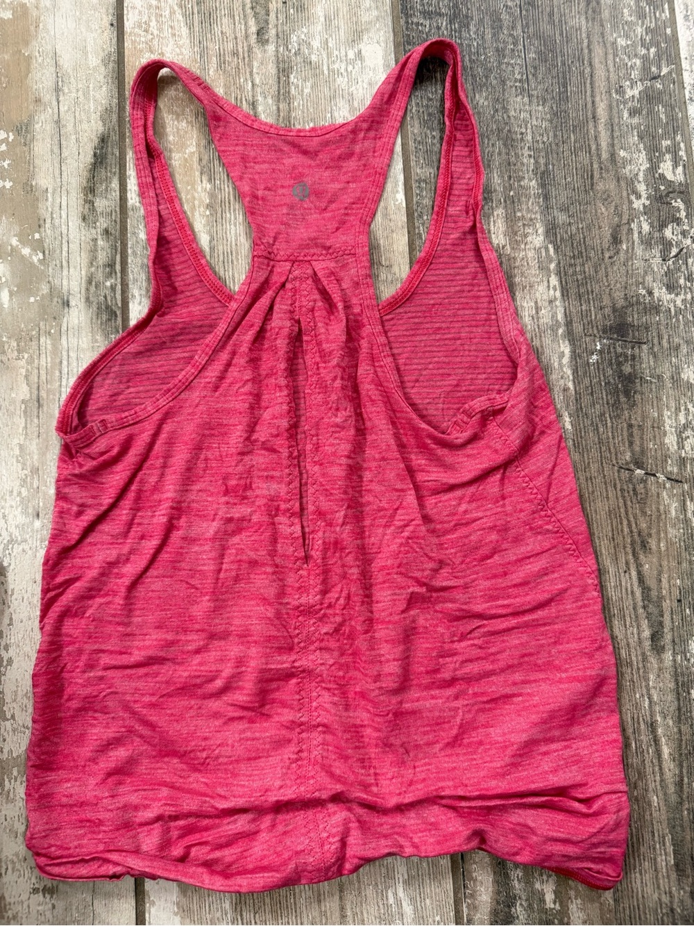 lululemon athletica Heathered Raspberry Racerback Tank